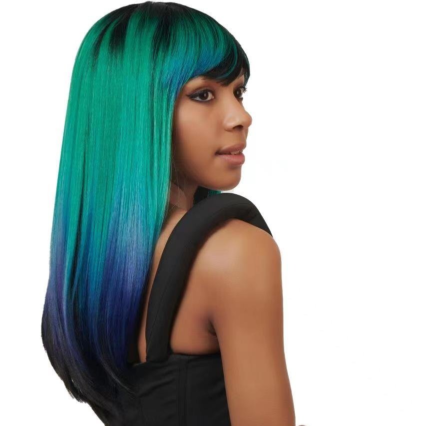 The Leslie Layered Mid-Long Fringe 24" Wig | Premium Tongable Fibre